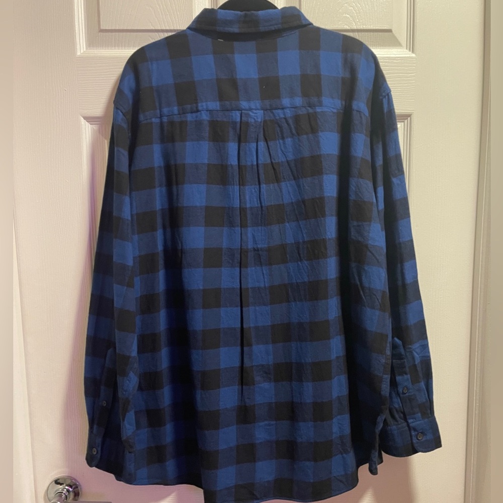 St. John’s Bay Big & Tall Men’s Super Soft Long Sleeve Flannel Shirt 2XL - Picture 11 of 11